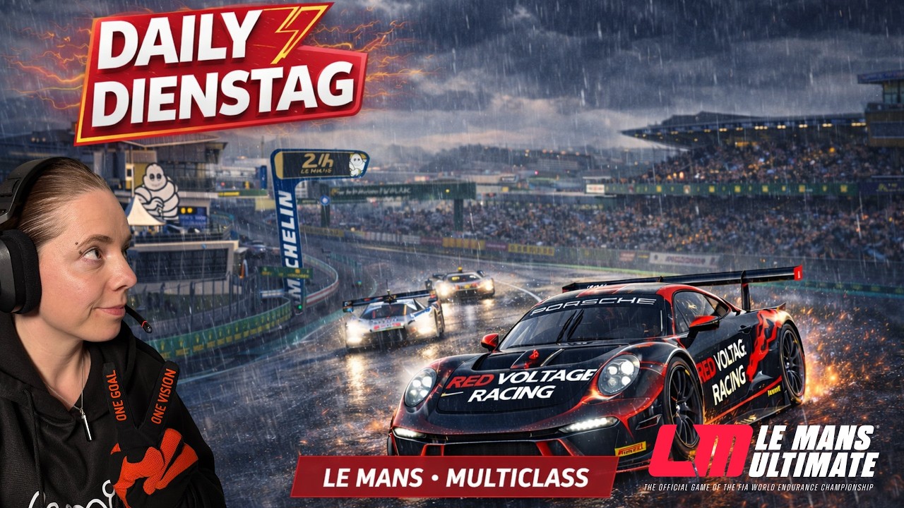 Le Mans Ultimate - 25 Min trocken... dann kam der REGEN 😱⛈️