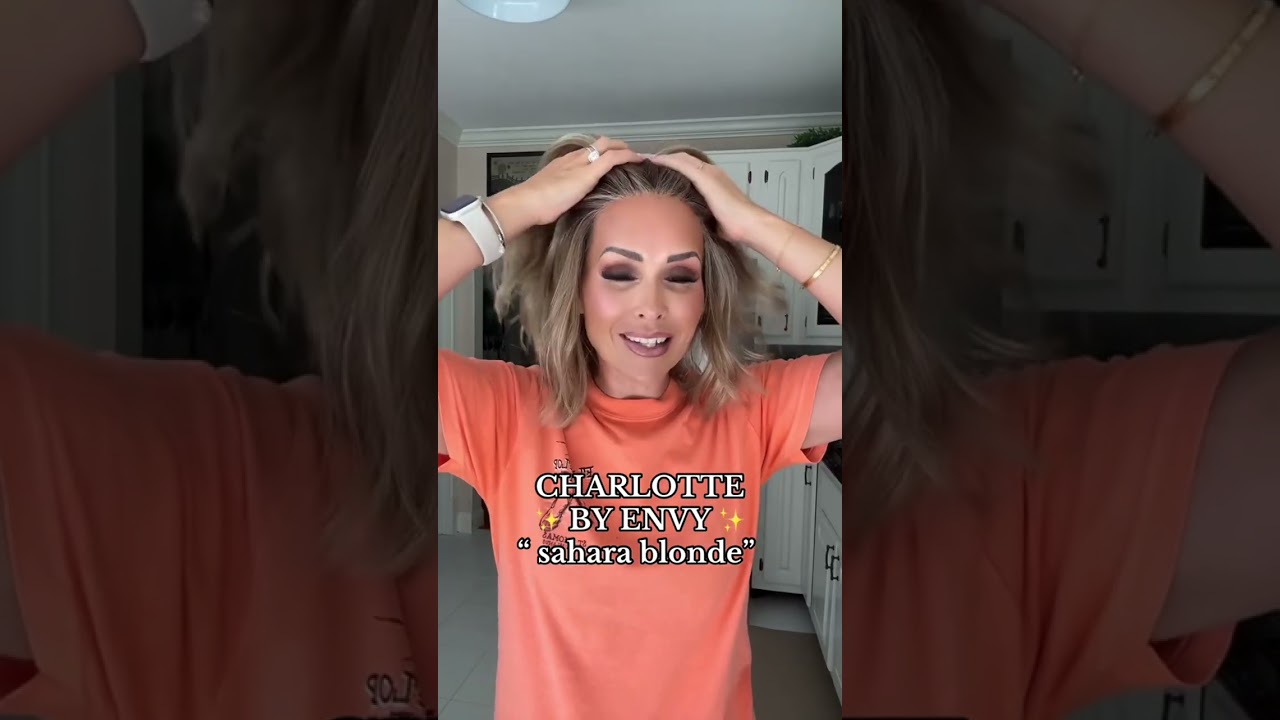 CHARLOTTE ✨ BY ENVY ✨ &ldquo; sahara blonde&rdquo; #wig #over40 #hairloss #wigs #hairstyle #alopecia