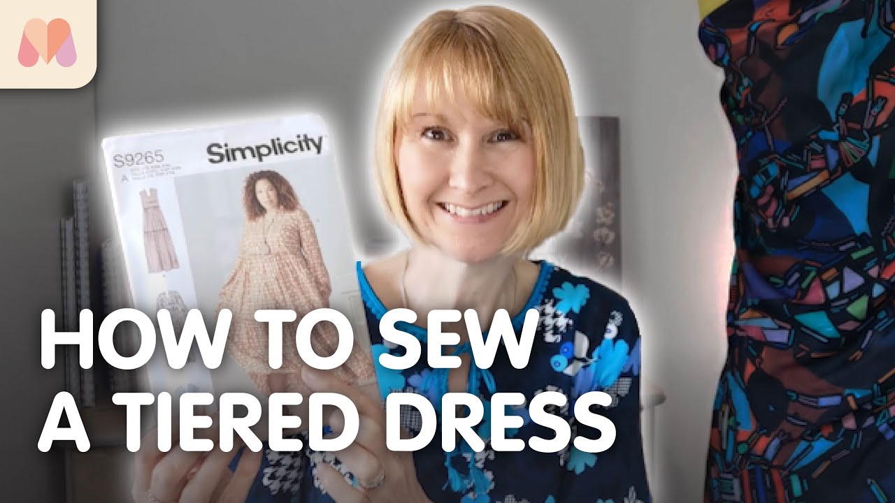 How to Make a Tiered Dress | Simplicity 9265 Sewalong