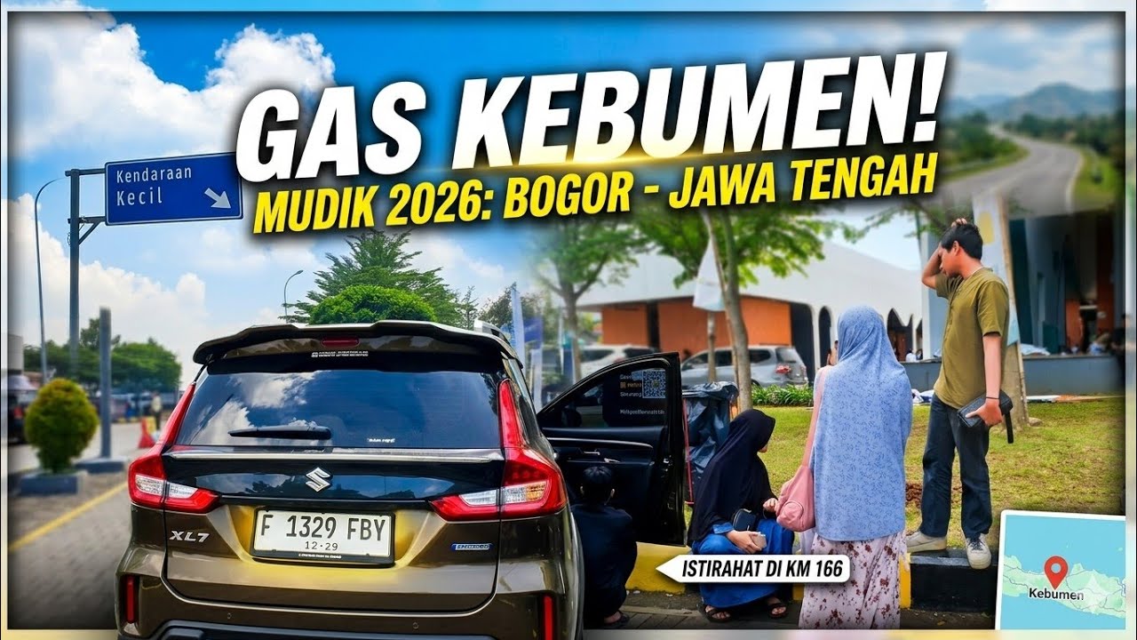KEBUMEN GAS! Podr&oacute;ż do domu w 2026 roku z XL7 Hybrid? Niesamowicie ekonomiczna? (Parking KM 166) ...