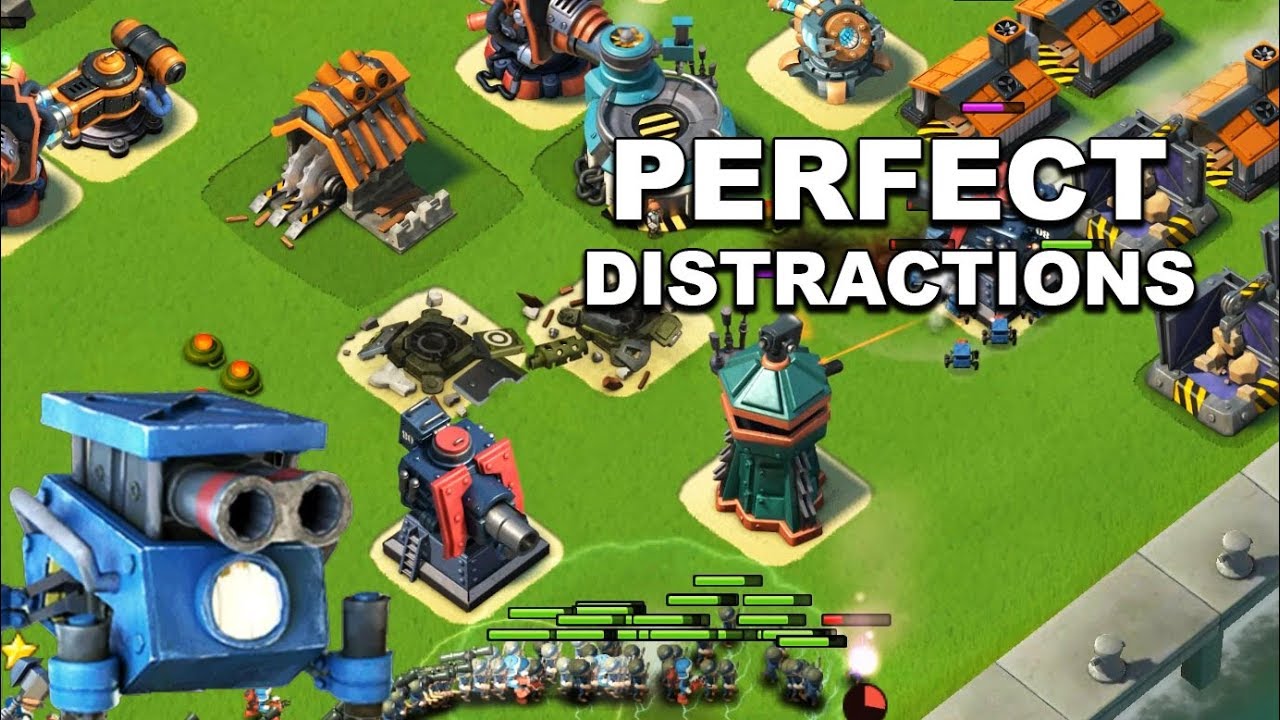 How to Distract like a Pro in Boom Beach