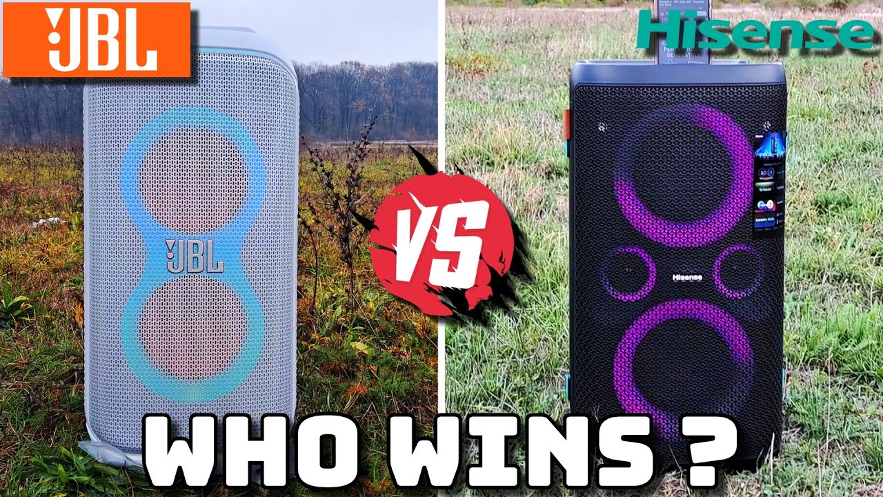 НОВЫЙ JBL PartyBox CLUB 120 против Hisense Party Rocker One Plus. УЛИЧНЫЙ ЗВУКОВОЙ БИТВА!