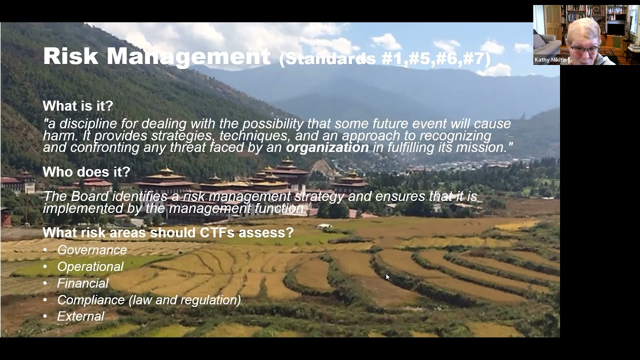 Practice Standards for Conservation Trust Funds: Risk Management and Safeguards