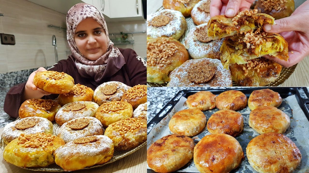 بدون ورقة البسطيلة بسيطلات بعجينة المسمن بحشوة معلكة تخلي اللي ذاقهم عندك  يدّي مايعاود ههههههه