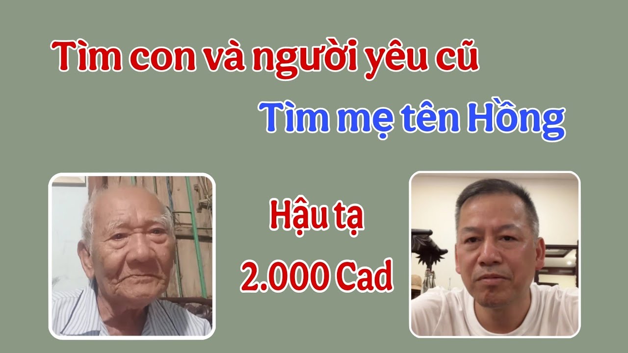 ( 1762 ) Tìm lại người phụ nữ lỡ có bầu, Xấu hổ rồi bỏ đi biền biệt. 2 Biết tên Mẹ, Hi vọng tìm được