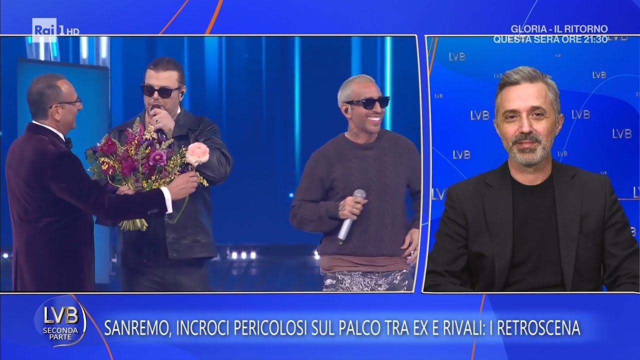 Sanremo 2026: incontri pericolosi e tensioni sul palco dell'Ariston - La volta buona  03/03/2026
