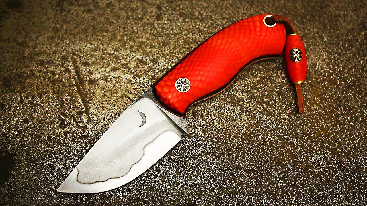 РОЖДЕНИЕ МАЛЕНЬКОГО НОЖА [Trollsky Knifemaking]
