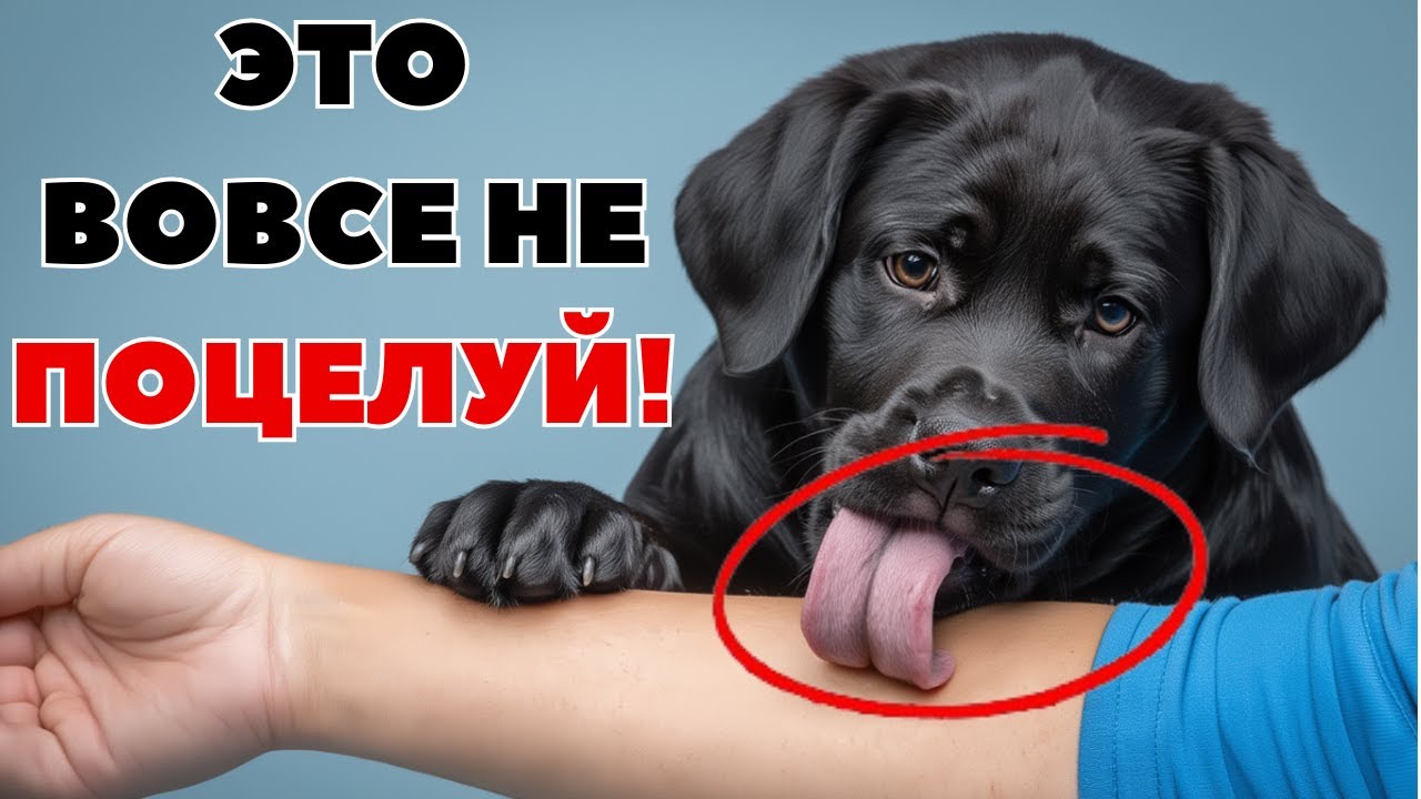 Почему собаки лижут людей? Настоящее значение тебя удивит!