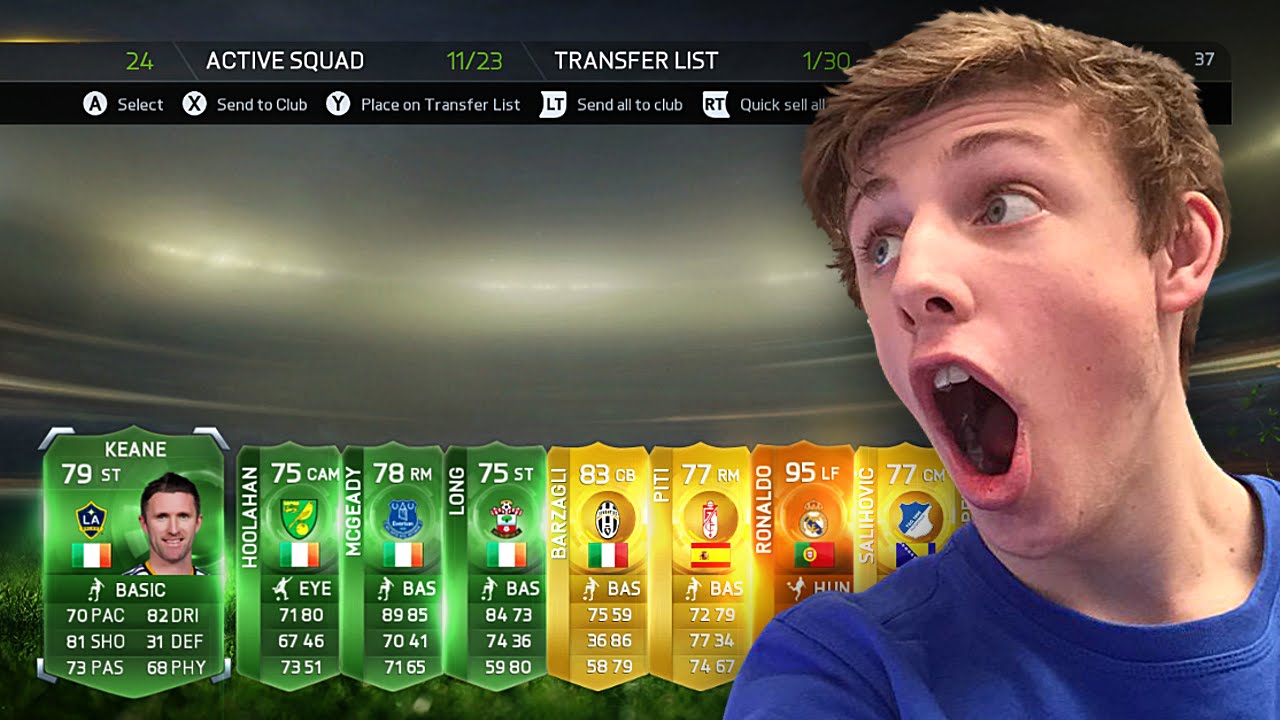 OPENING 20 x 100K PACKS!! - FIFA 15