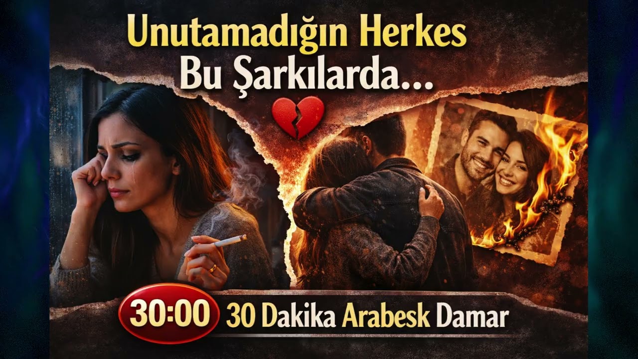 “Unutamadığın Herkes Bu Şarkılarda… | 30 Dakika Arabesk” #üzgünşarkılar #yalnızlık #keşfet #fyp