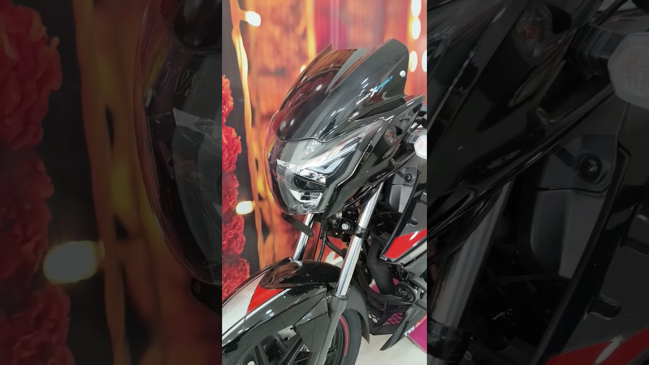 New 2025 model TVS Apache RTR 160 2v black colour / 2025 Apache / #shorts #apaches #status #youtube
