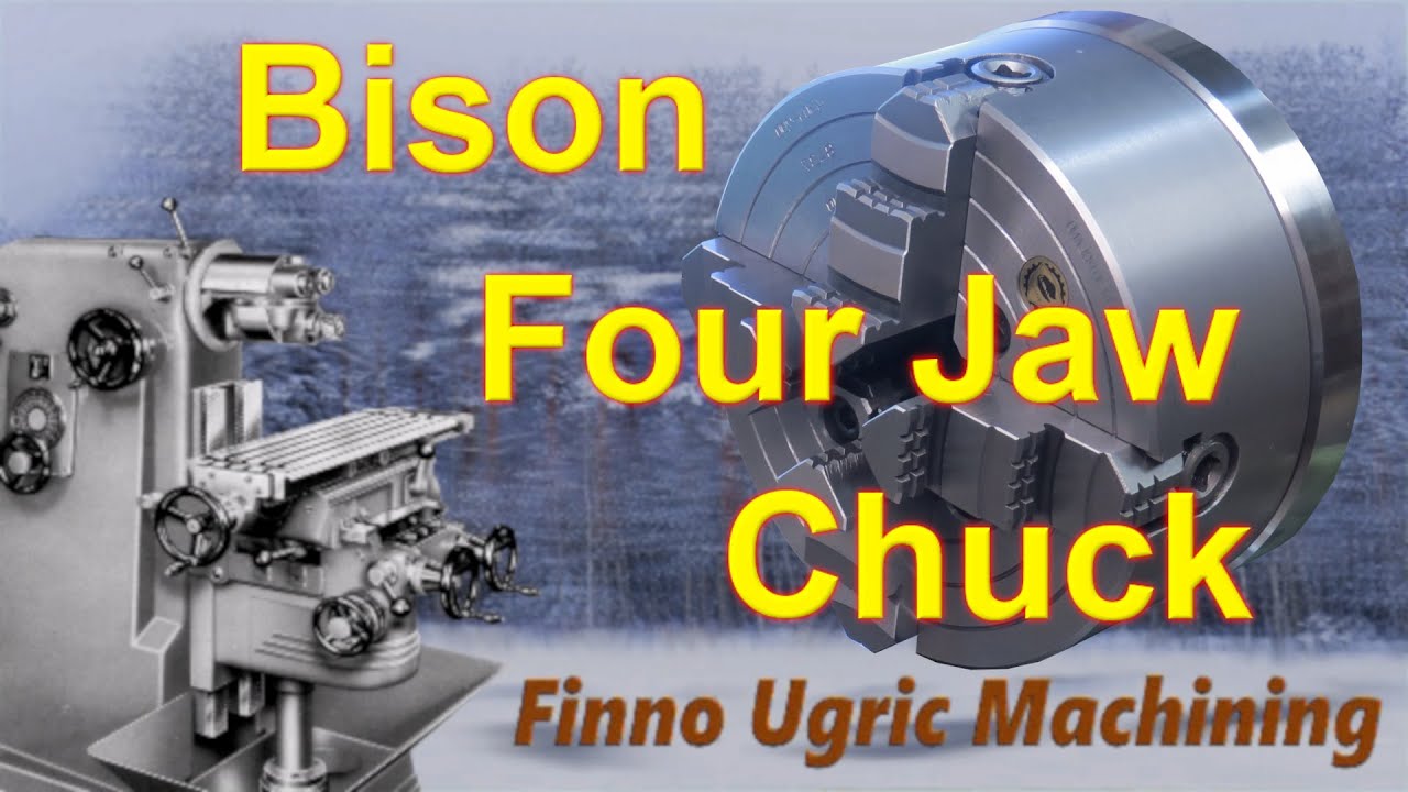 Backplate For Bison 4 Jaw Chuck