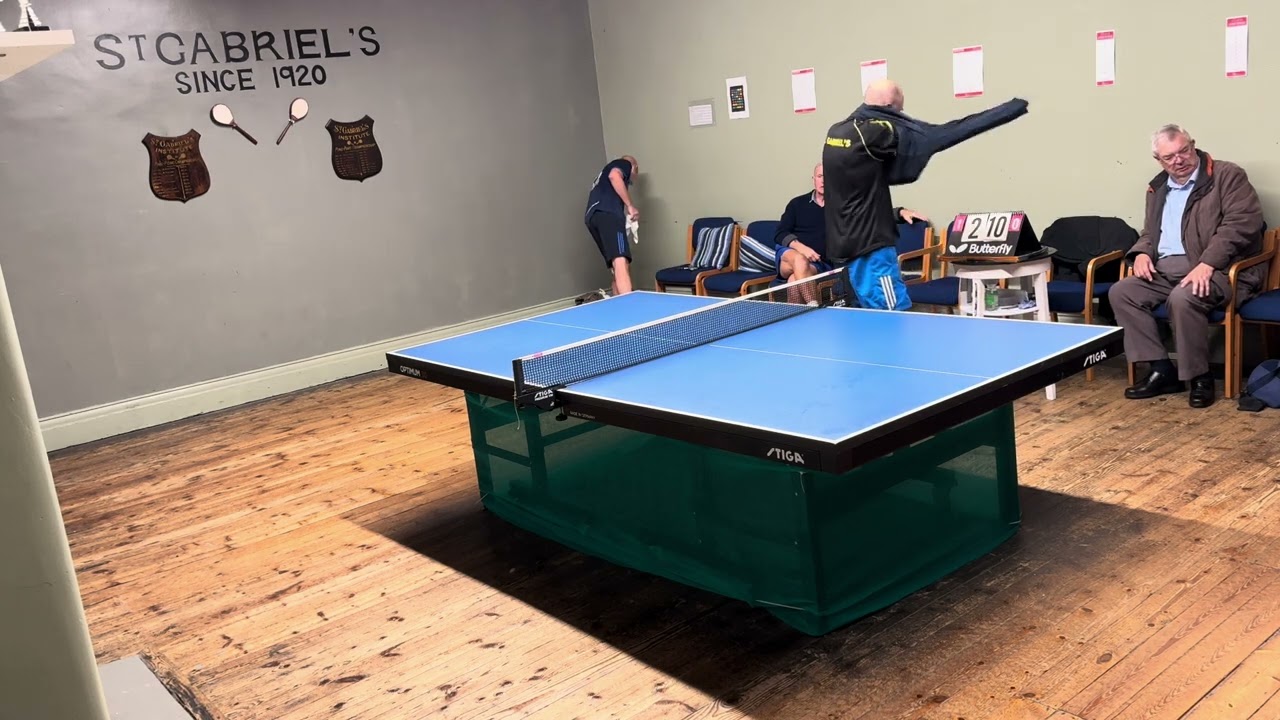 Northumbria Premier League - 26/09/24 - H McCain v Steve Pattison (anti spin black, short pips red)