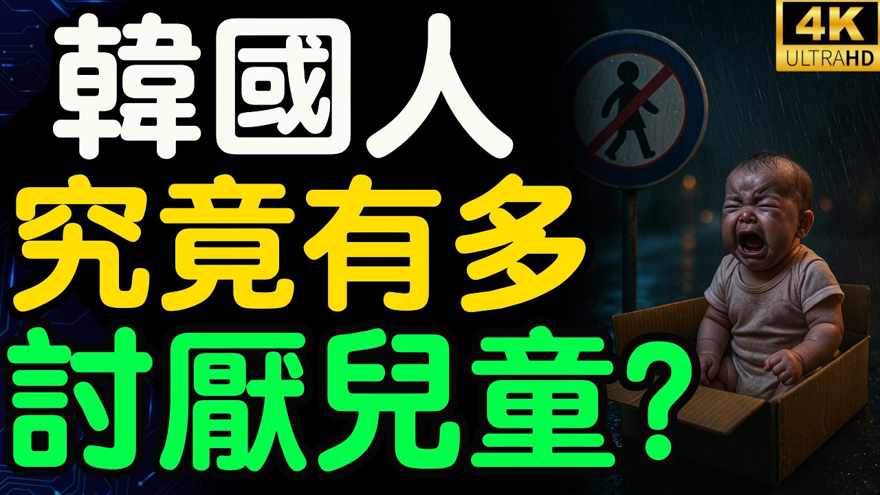 韓國全面爆發厭童症？0.72生育率創世界新低，幽靈嬰兒與無童區揭開殘酷真相！【財之道】@moneyrules8