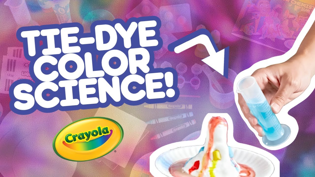Crayola Tie Dye Color Chemistry Set || Crayola Product Demo