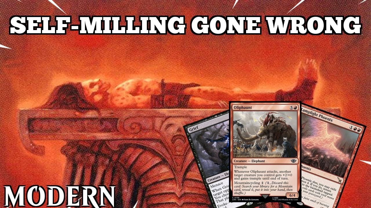 SELF-MILLING GONE WRONG | Rakdos Altar Phoenix | Modern | MTGO