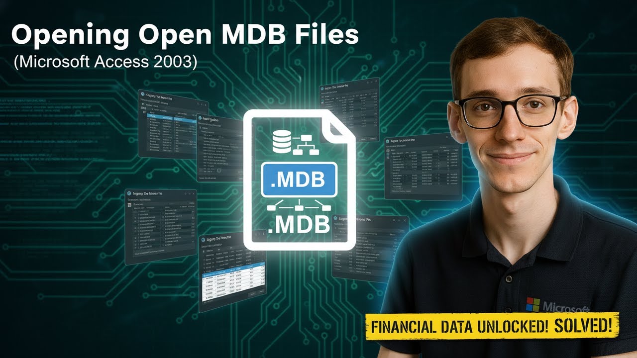 Opening MDB Files (Microsoft Access 2003)