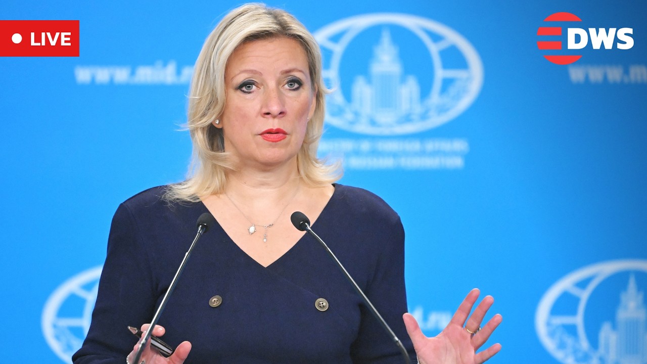 LIVE: Russia Foreign Ministry Briefing Held By Spokeswoman Maria Zakharova | DWS News | AC14