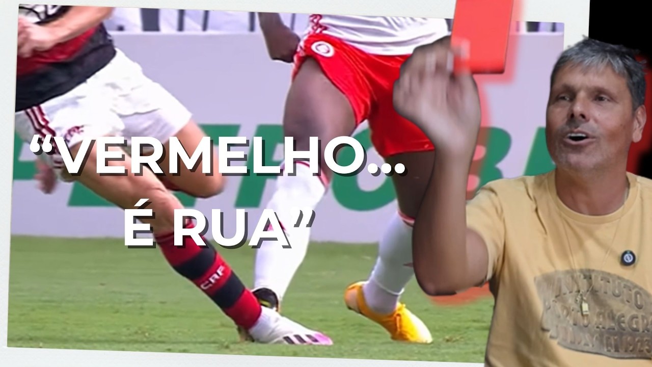 ÁRBITRO REAGE A LANCES POLÊMICOS DA HISTÓRIA DO INTER