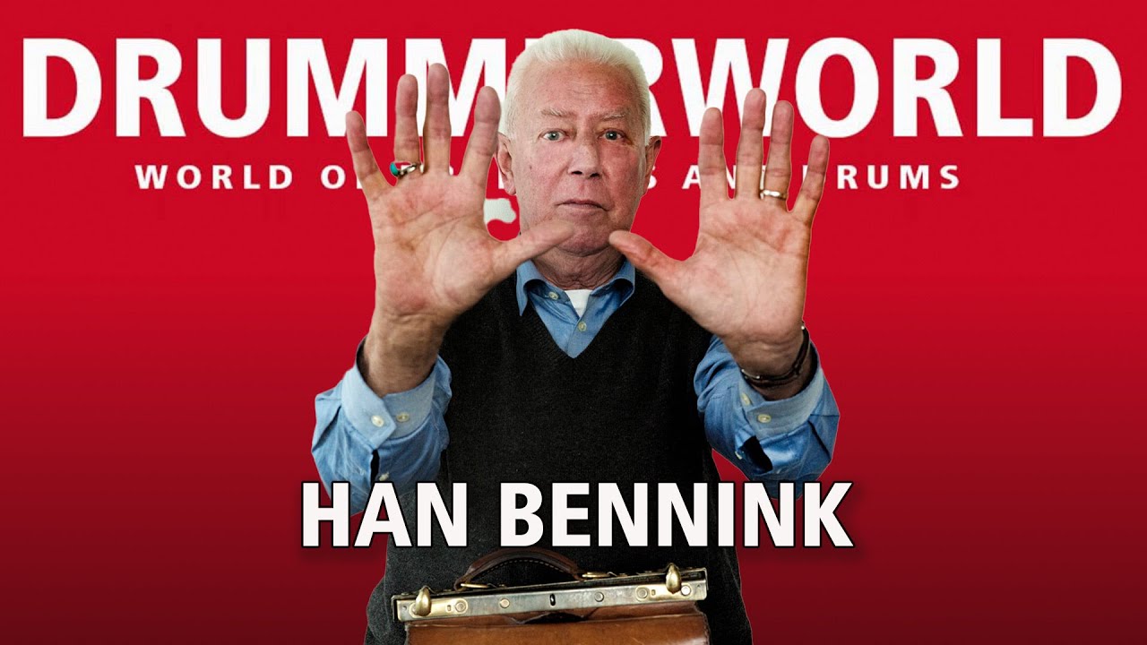 Han Bennink: Solo Improvisation 2012 - #hanbennink  #drummerworld