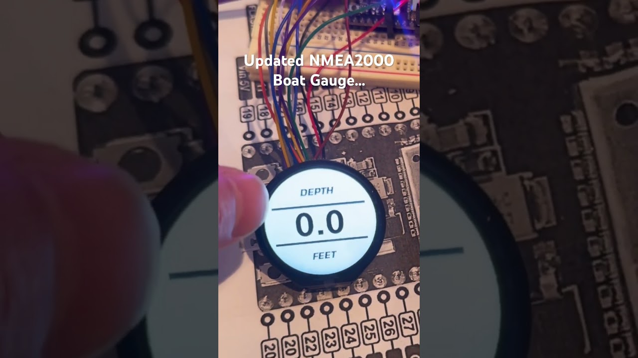NMEA2000 Multifunction Boat Gauge