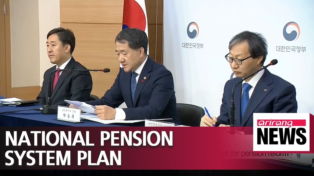 Ministry of Health and Welfare reveals possible plans for pension reform