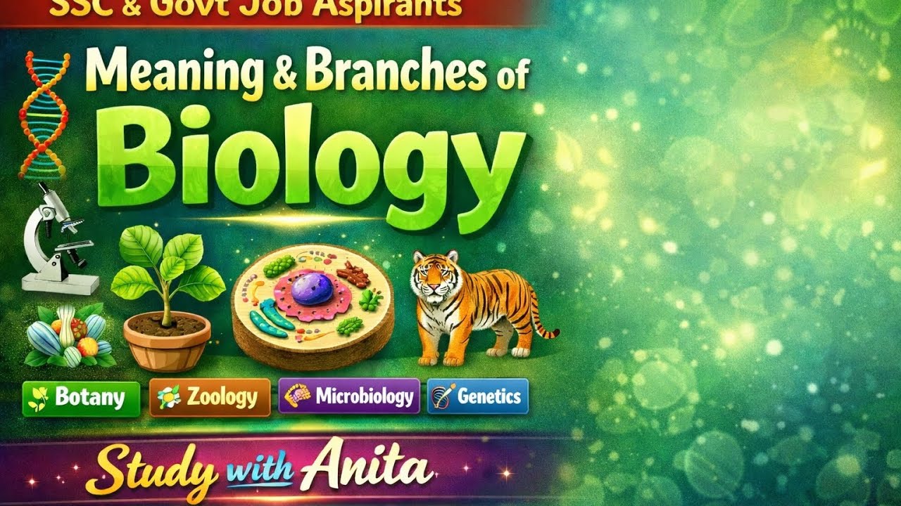 # ssc  # meaning and branches of biology # cgl # mts # gd # chsl # govt job aspirants #viral # study