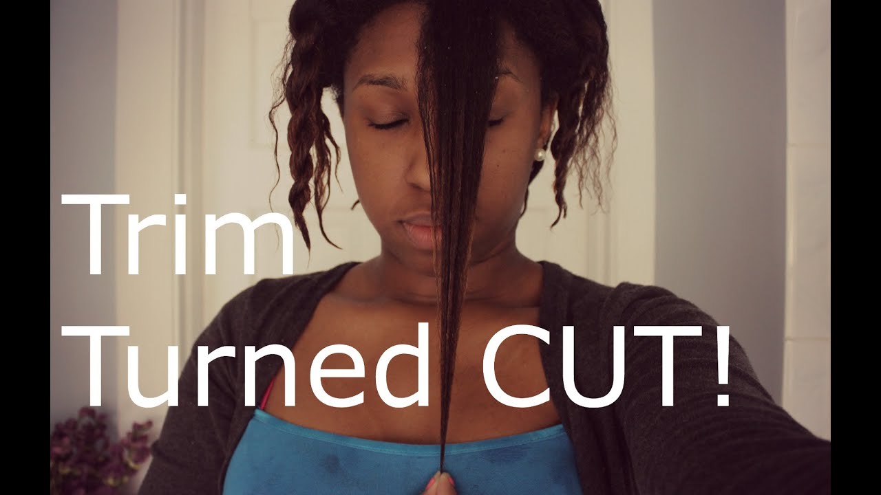 ♡ Trim Turned CUT On Transitioning Hair ♡ | LovelyNaturalCurls