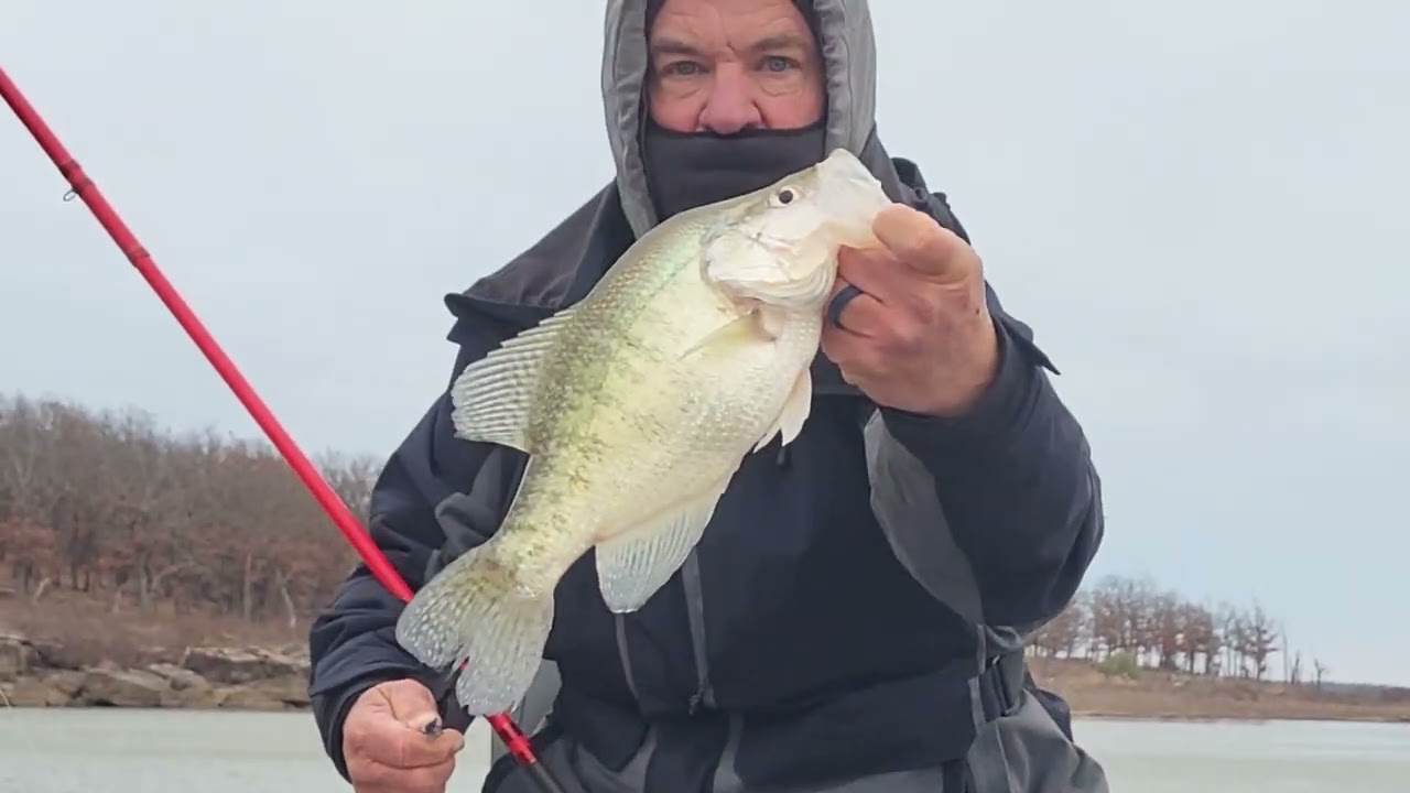 Winter time Crappie in Oklahoma