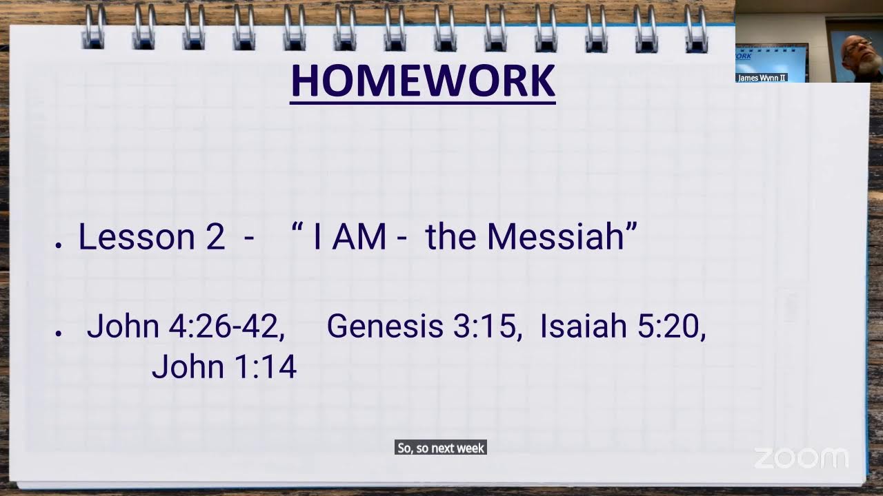 Church of Christ's Sunday Zoom Meeting