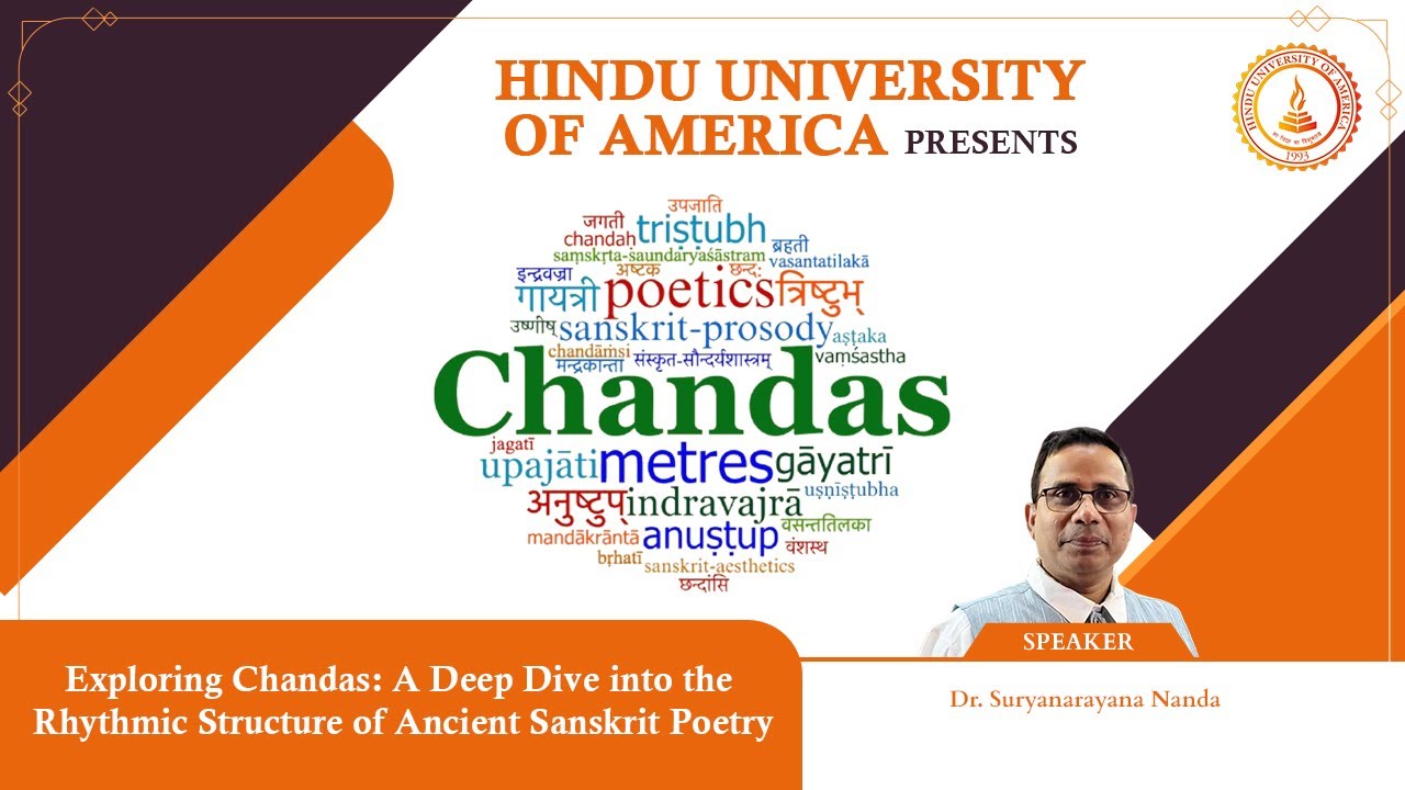 Exploring Chandas: Deep Dive into Rhythmic Structure of Sanskrit Poetry Webinar- Sunday Jun 29, 2025