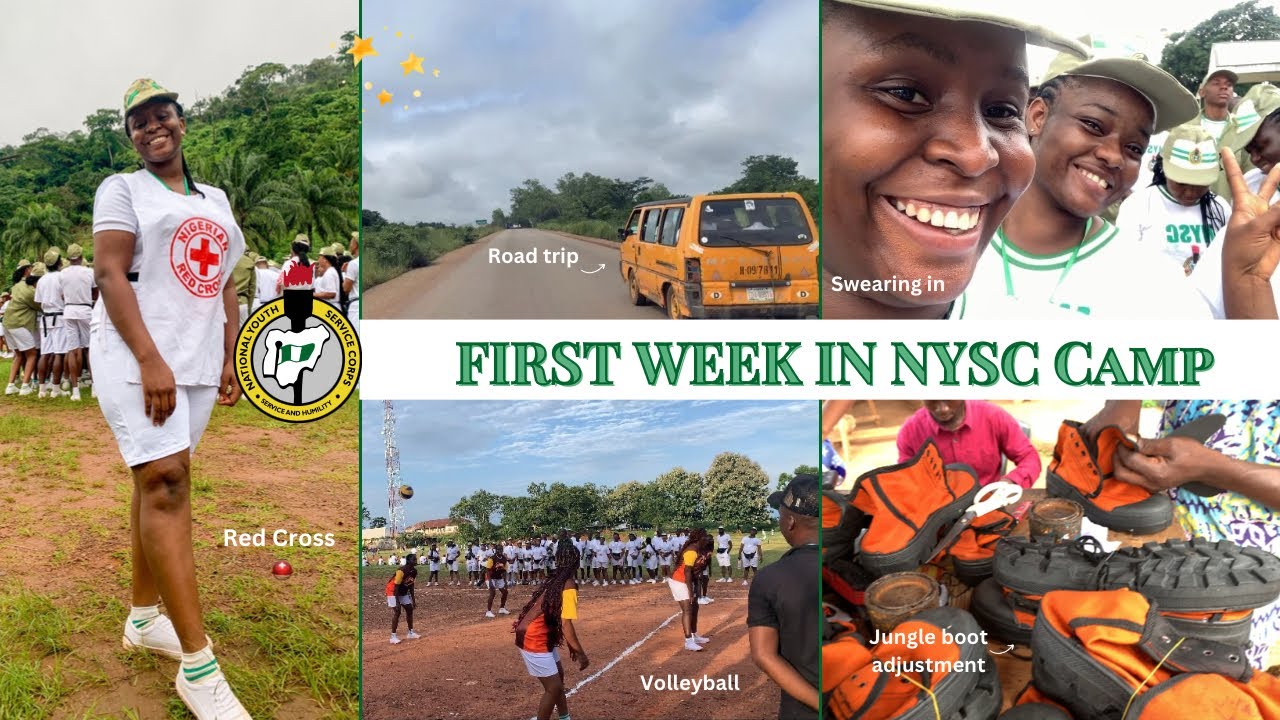 My Unfiltered NYSC Camp Experience || First week in camp vlog