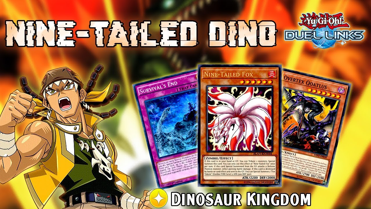 [Yu-Gi-Oh! Duel Links] Nine-Tailed Dino (Dinosaur feat. Zombie)
