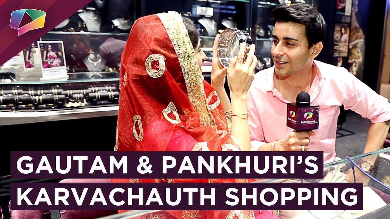 Gautam And Pankhuri Rode Shop For Jewellery This Karvachauth | Exclusive Interview