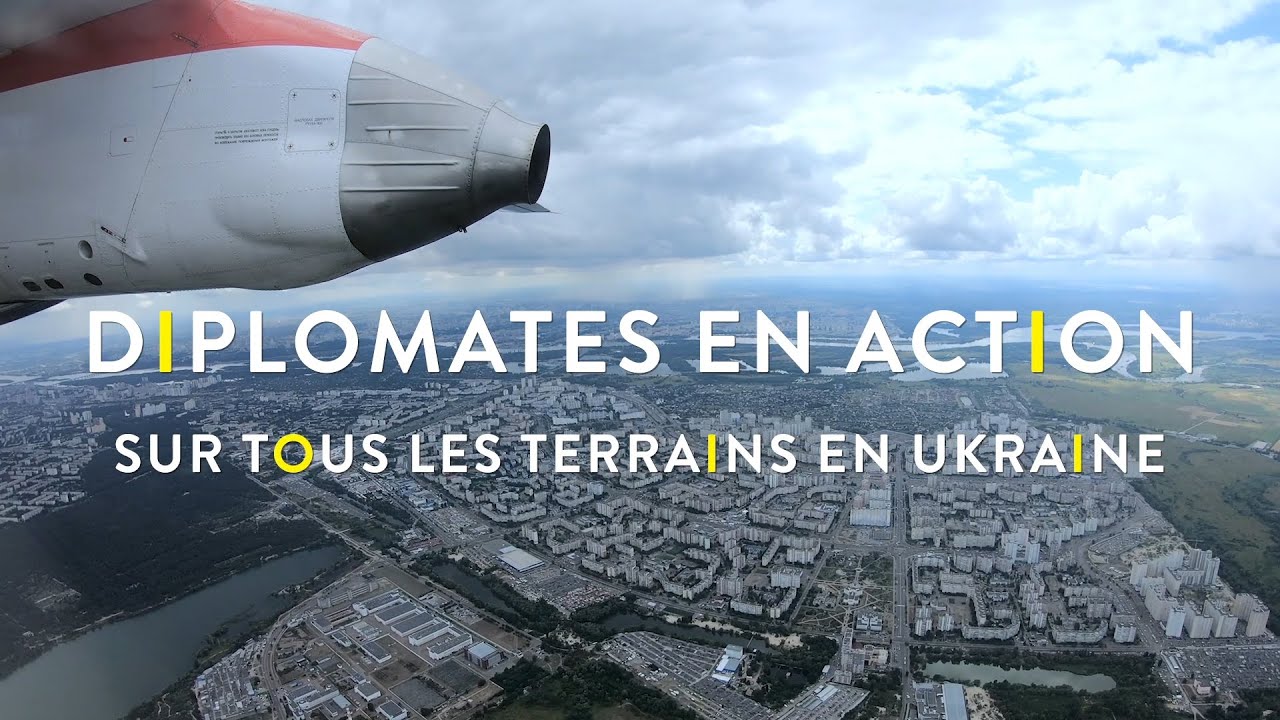 Diplomates en action – sur tous les terrains en Ukraine