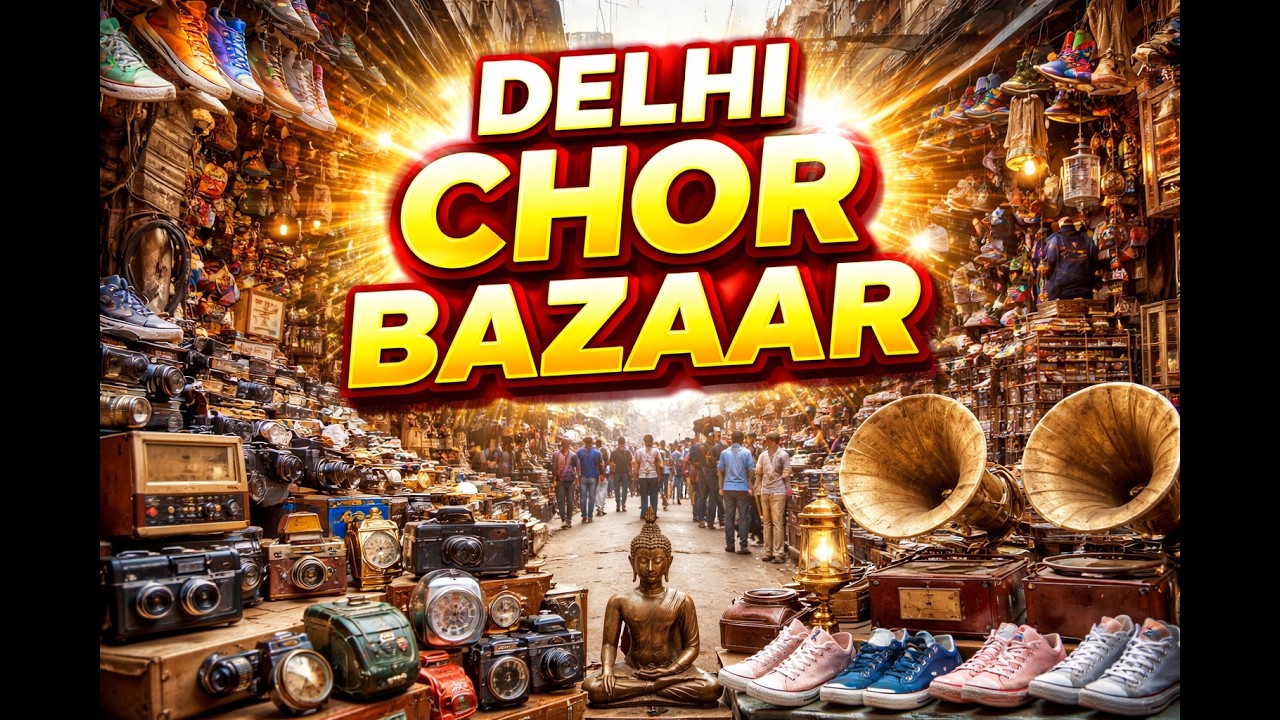 Famous chor bazar Delhi: kya kya milta h ? Kaisa or kitne me ?