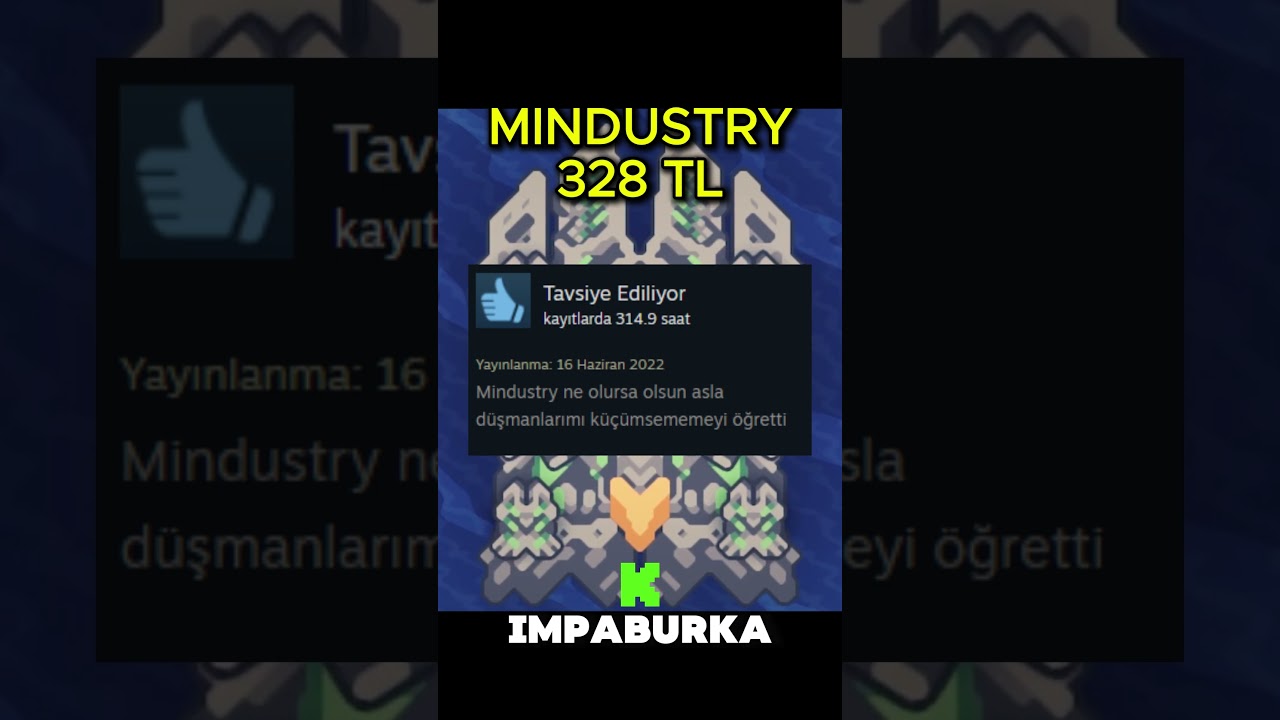 MINDUSTRY STEAM KOMİK YORUMLAR! #steam #mindustry