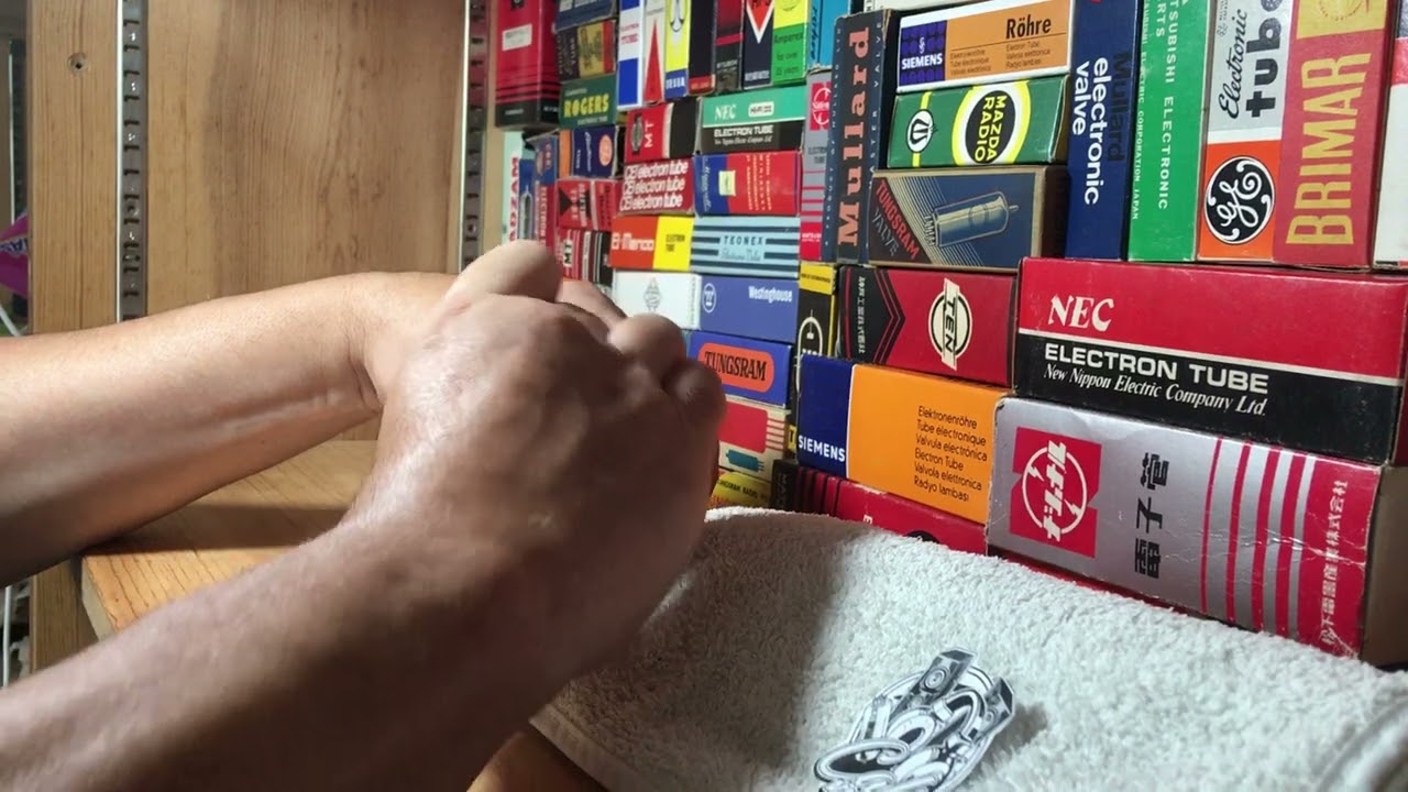 TrueNOS SealedBox 12AT7 ECC81 Vintage Matsu/Mullard Unboxing Video ~HolyGrailVintage PreampAudioTube