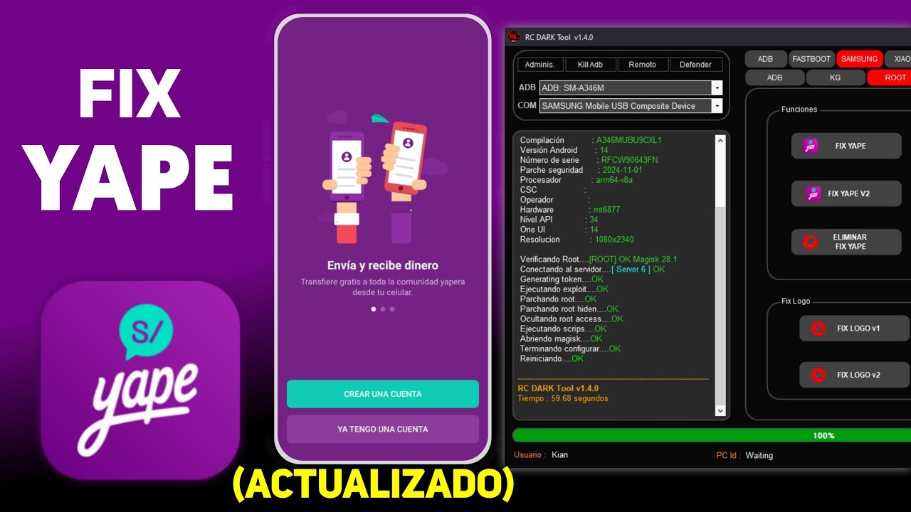 ✅FIX YAPE Y BANCOS MOVILES ACTUALIZADO 100% FUNCIONAL