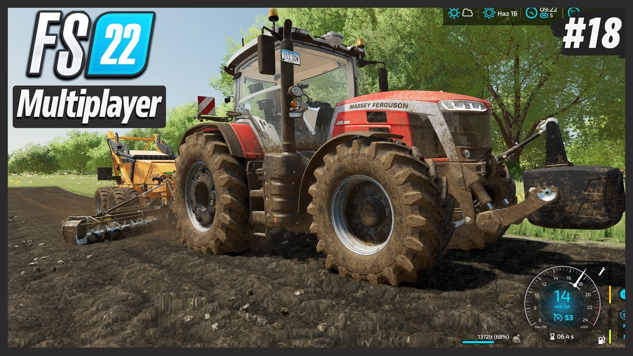 FS 22 Multiplayer - Serhan Abiden Taş Toplama Makinesi Kiralıyoruz :D 18. Bölüm