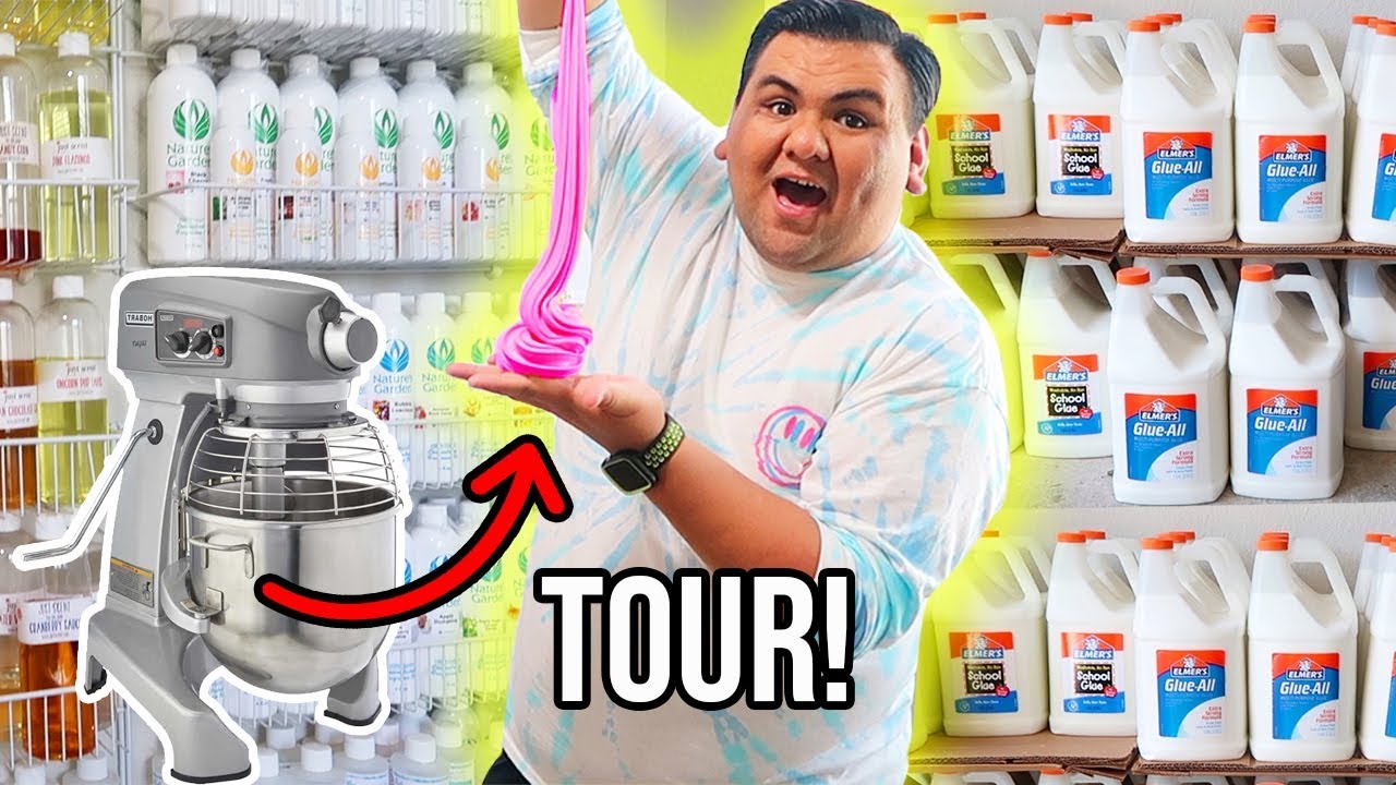 SLIME WAREHOUSE TOUR!!!