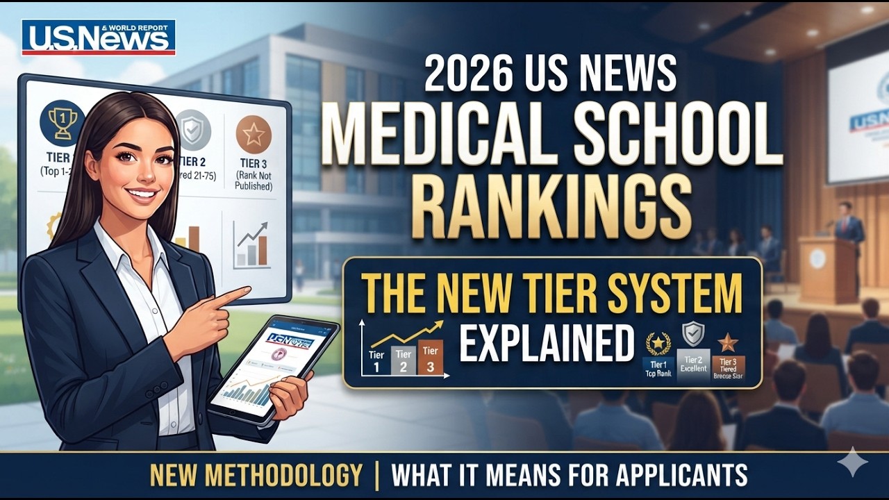 2026 US News Medical School Rankings: The New Tier System Explained