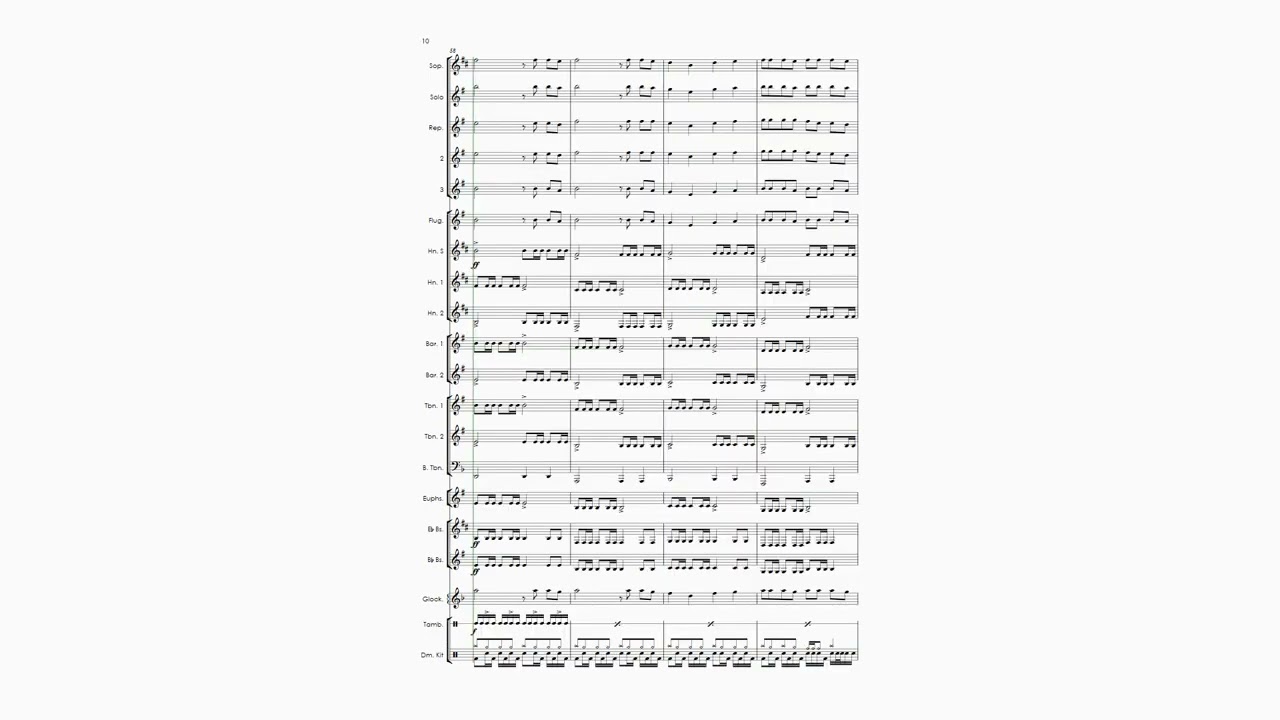 A Line In The Sand (Linkin Park cover) - brass band