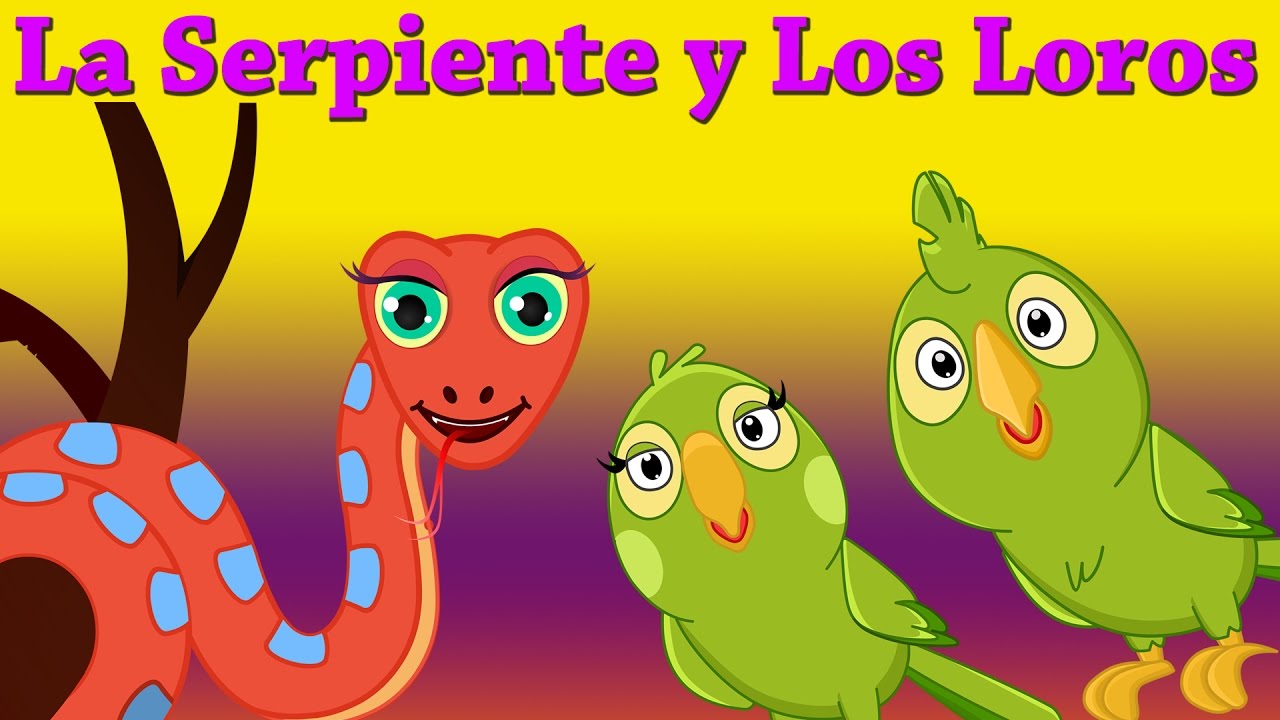 La Serpiente y Los Loros (Snake & the Parrots) | Cuentos Infantiles | ChuChu TV Cuentacuentos