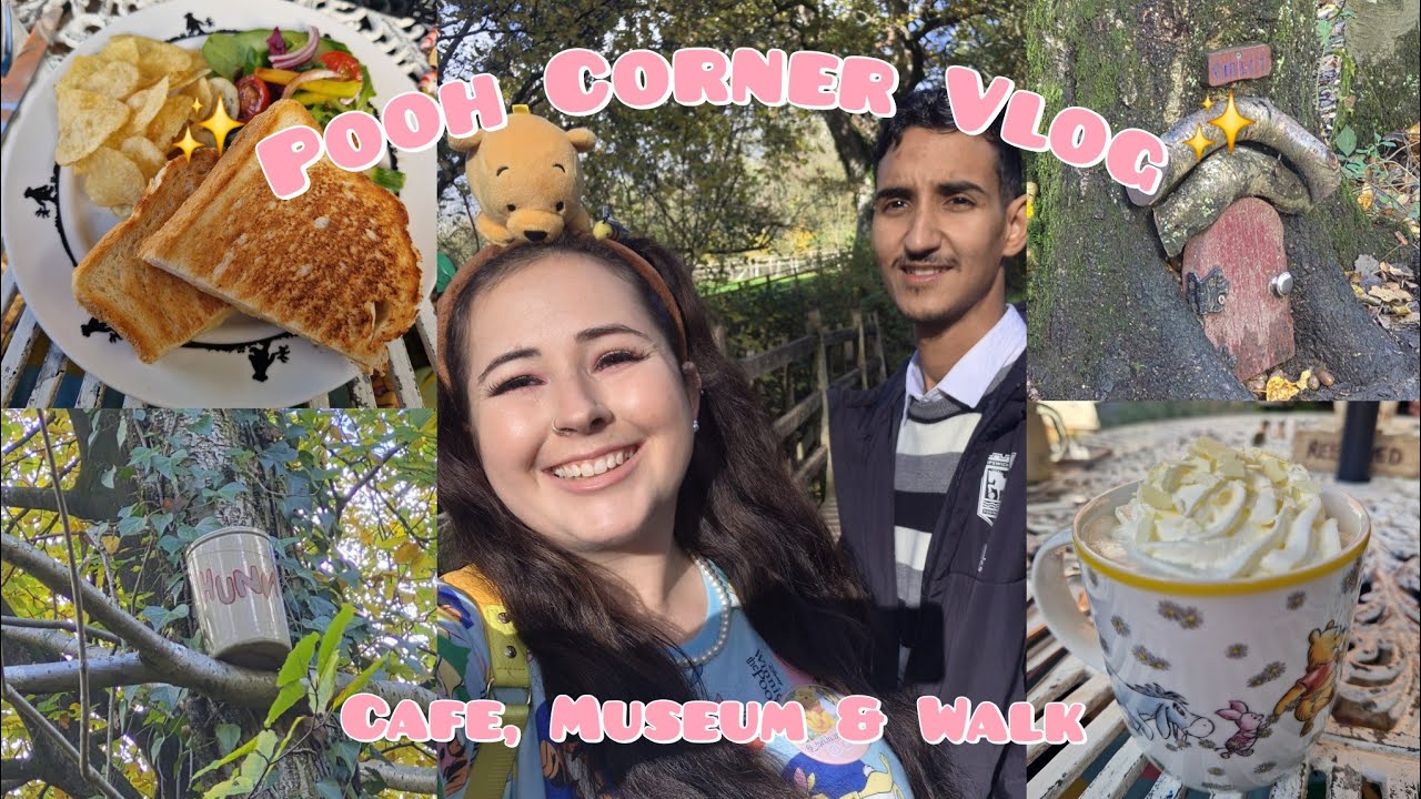 Pooh Corner Hartfield Vlog 🧸✨️| Cafe, Museum & Ashdown Forest Walk