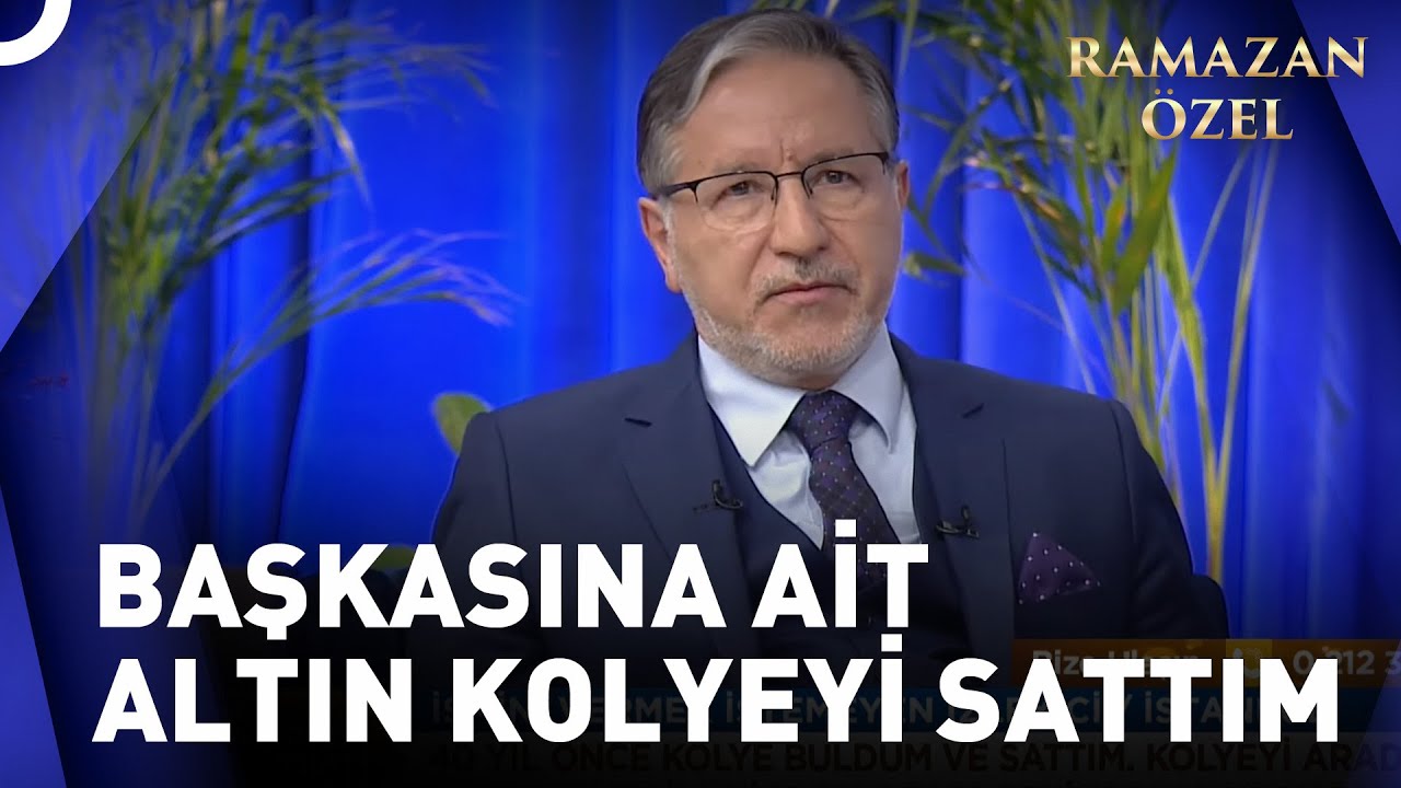 Bulduğum Kolyeyi Sattım Vicdan Azabı Çekiyorum | Prof. Dr. Mustafa Karataş ile Sahur Vakti