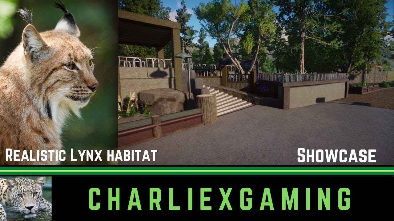 Realistic Canadian Lynx habitat! | Planet zoo | Phoenix park | Ep. 2 | Showcase