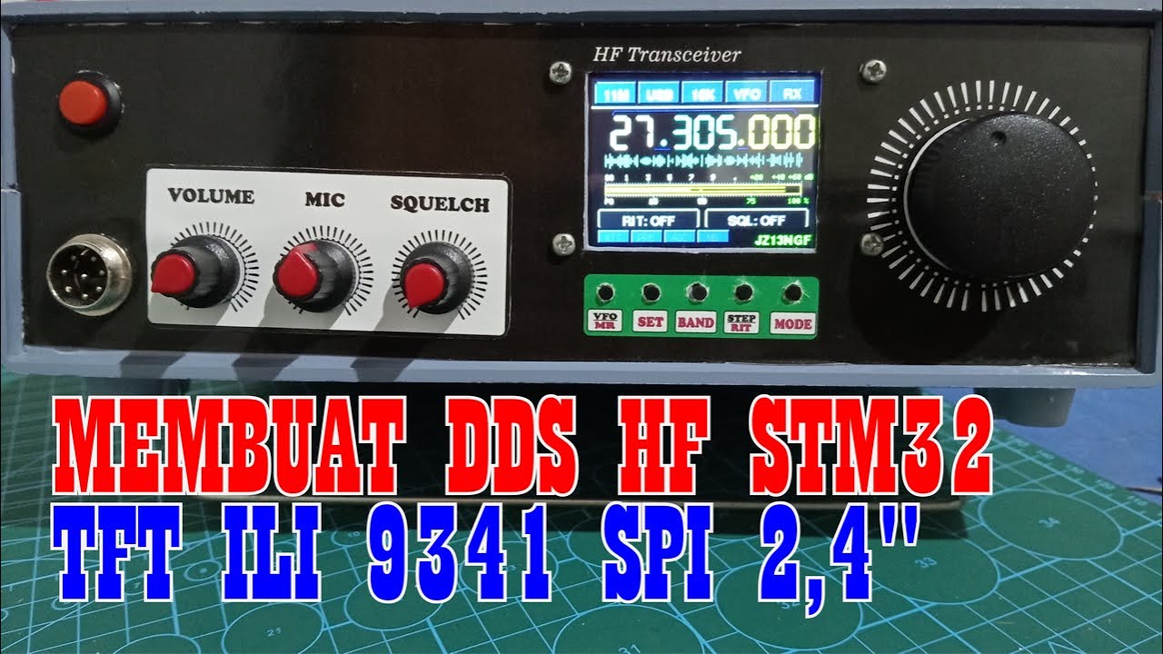 Membuat DDS HF STM32 SPI ILI9341