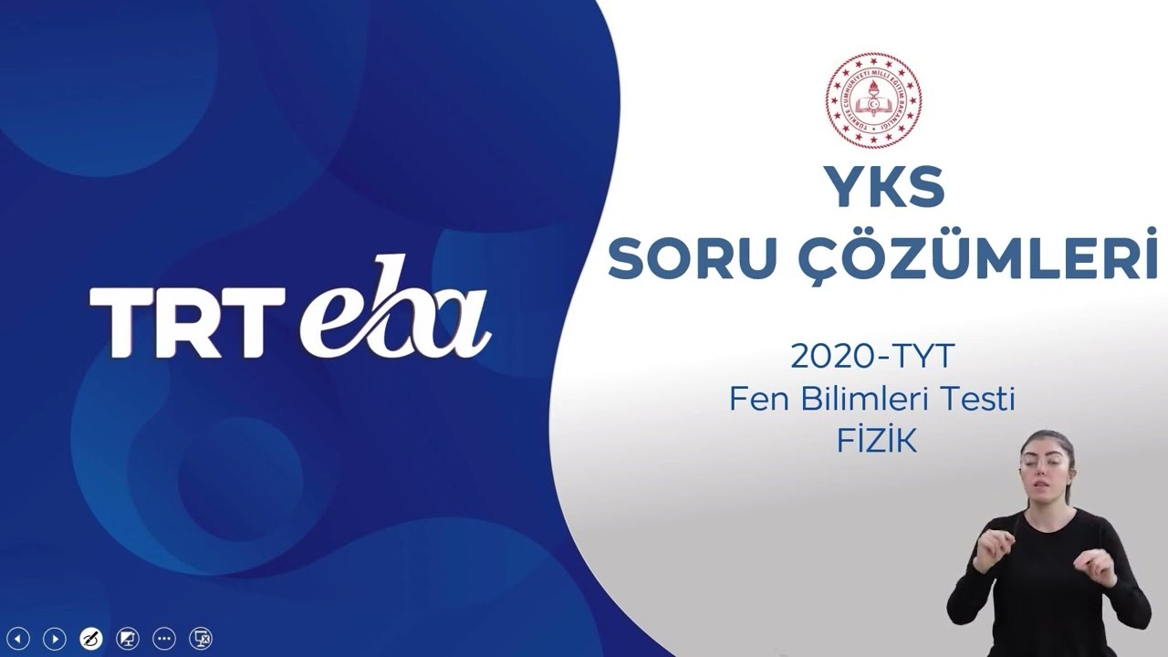 2020 YKS Sınav Soru Çözümü - Fizik (TYT)