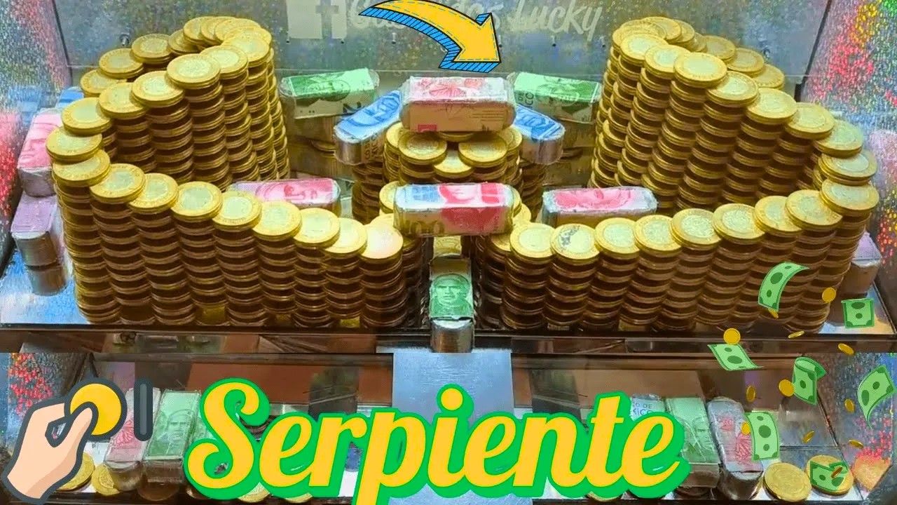 Entre serpientes y monedas buena jugada 😱🎰0352